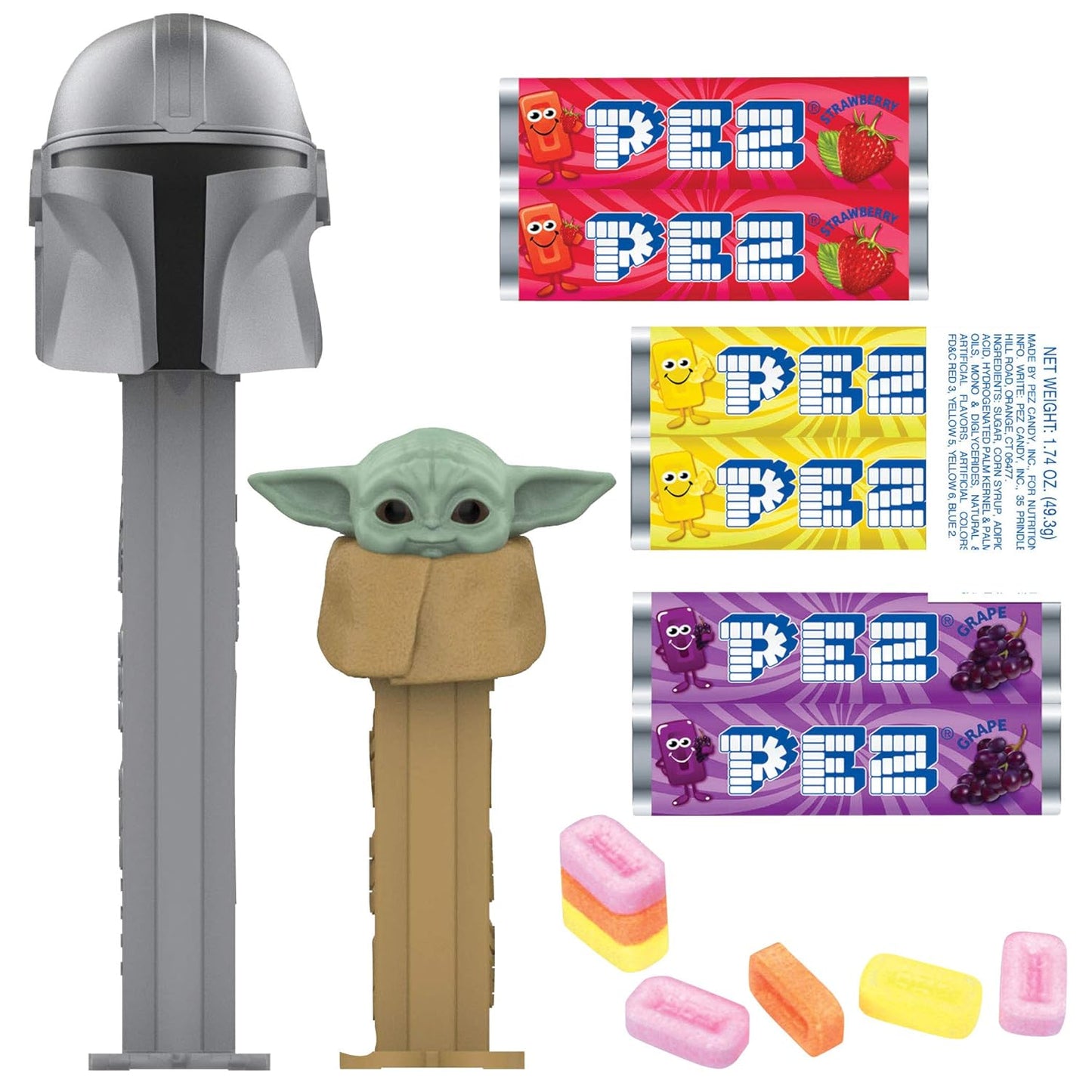 Pez Gift Set Twin Pack The Mandalorian and The Child (Grogu)