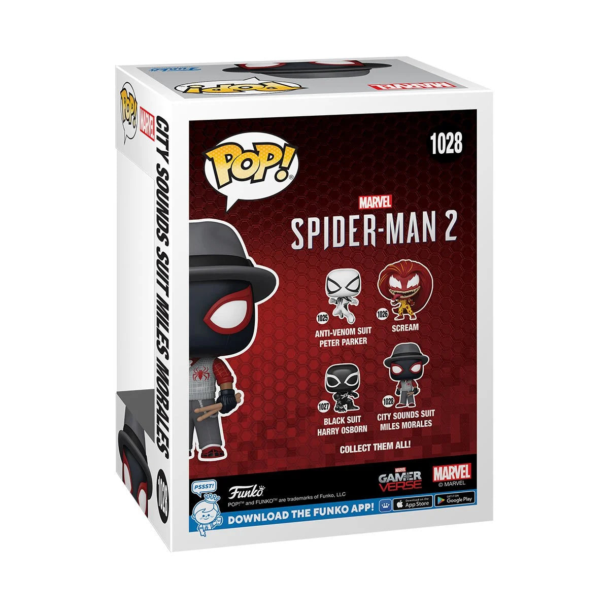 Funko POP! Marvel Gamerverse Spider-Man 2 1028 City Sounds Suit Miles Morales