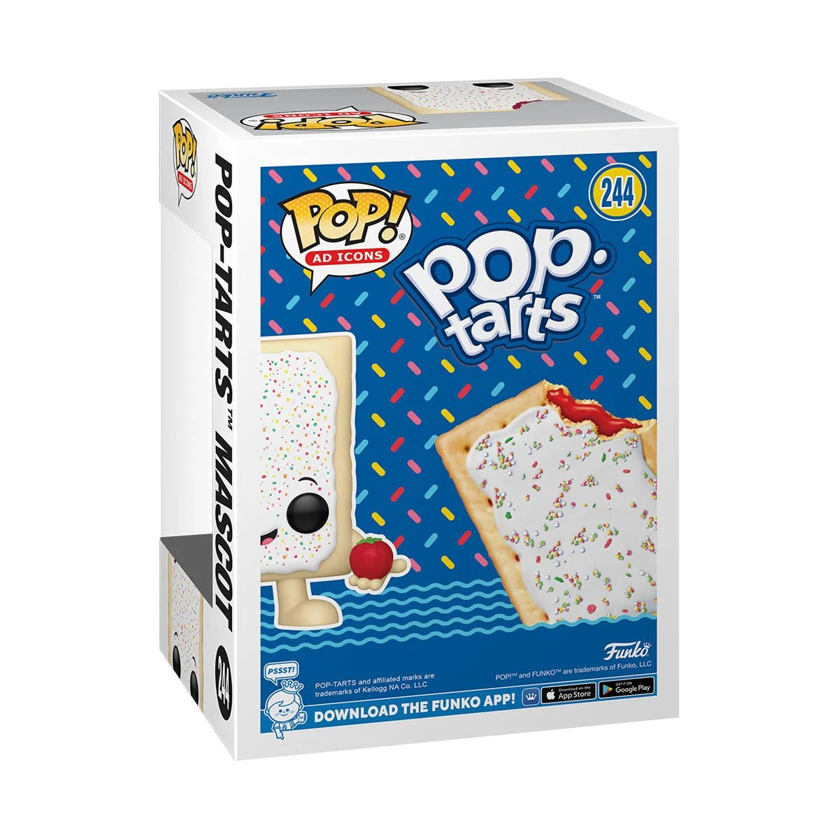 Funko POP! Ad Icons Pop-Tarts 244 Pop-Tarts Mascot with Strawberry