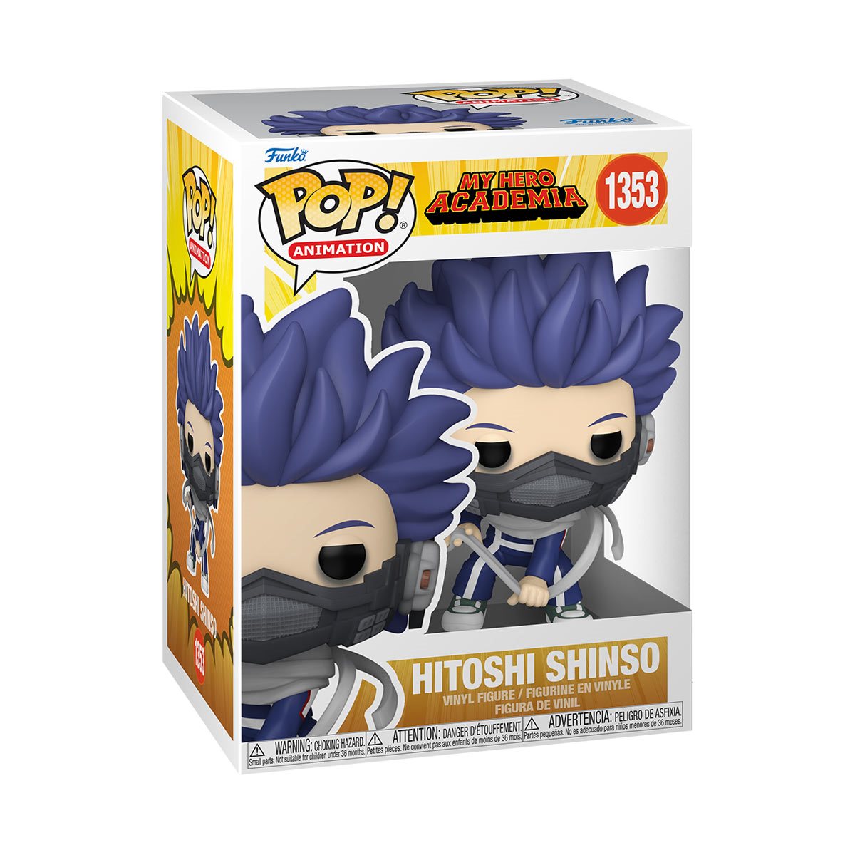 Funko POP! Animation My Hero Academia 1353 Hitoshi Shinso with Chance of Chase