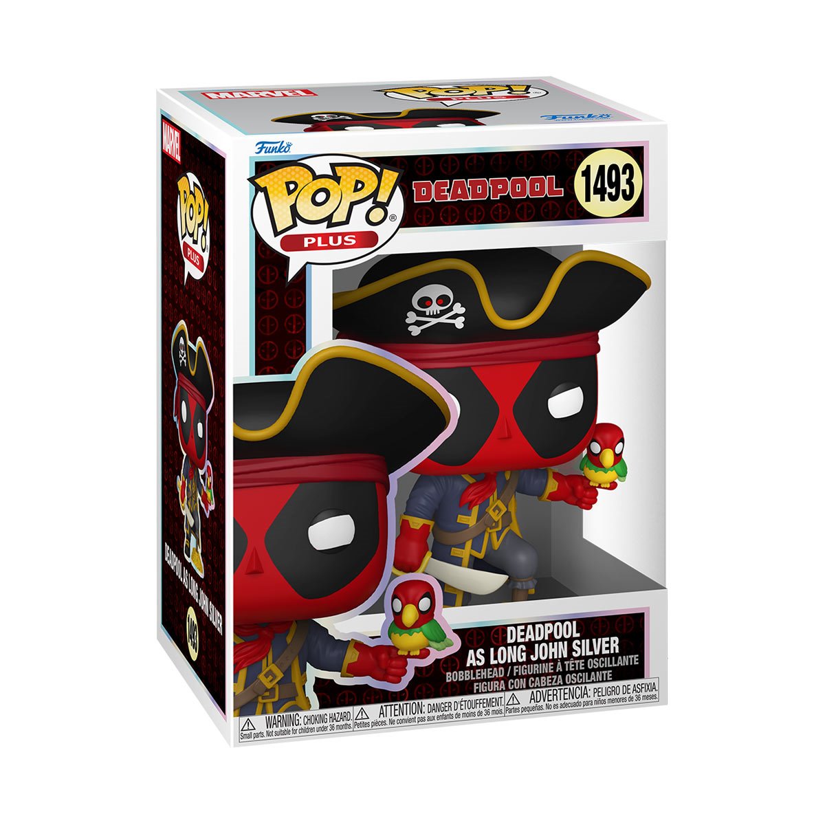 Funko POP! Marvel Comics Deadpool Literary Classics 1493 Long John Silver