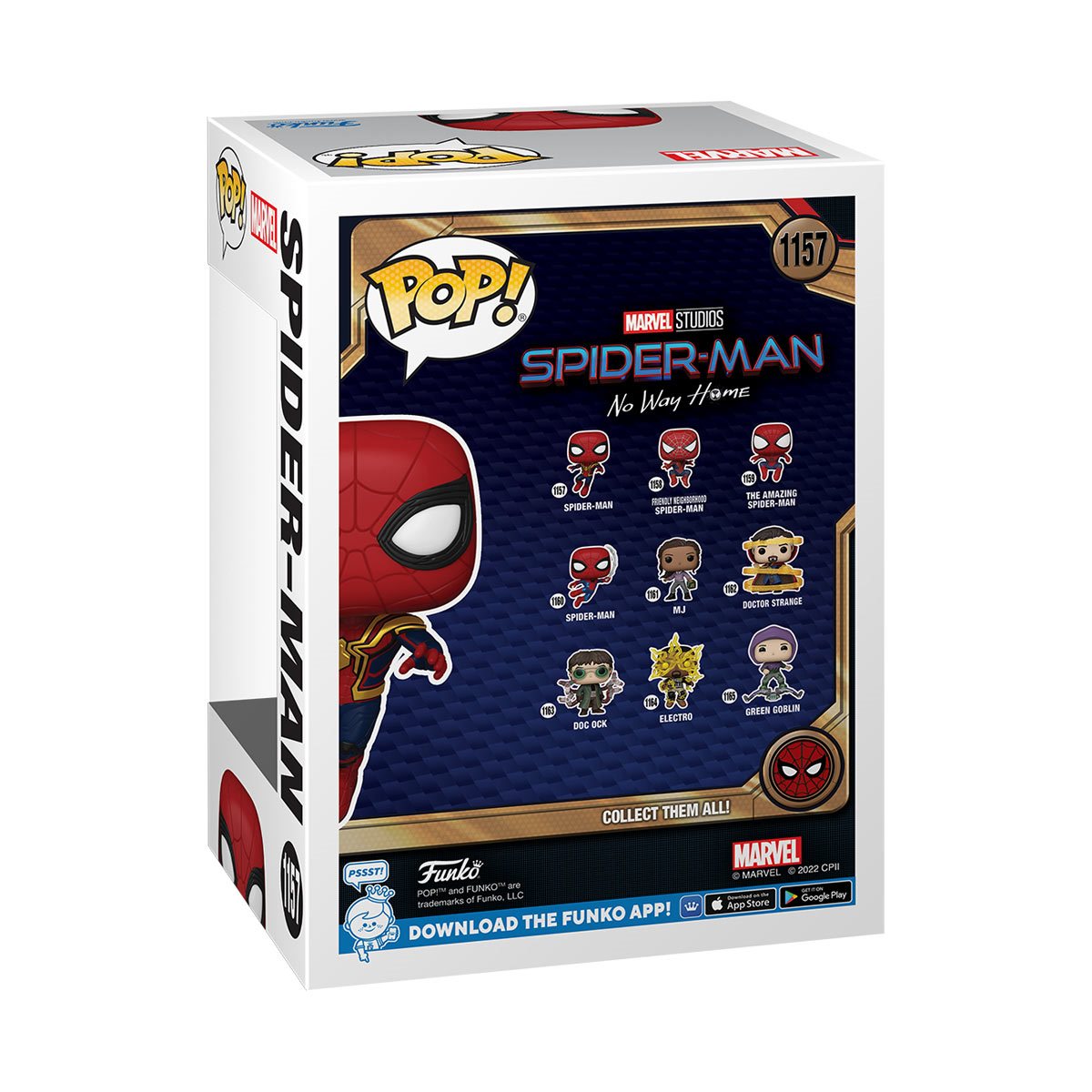 Funko POP! Marvel Movies Spider-Man No Way Home 1157 Spider-Man (Leaping)