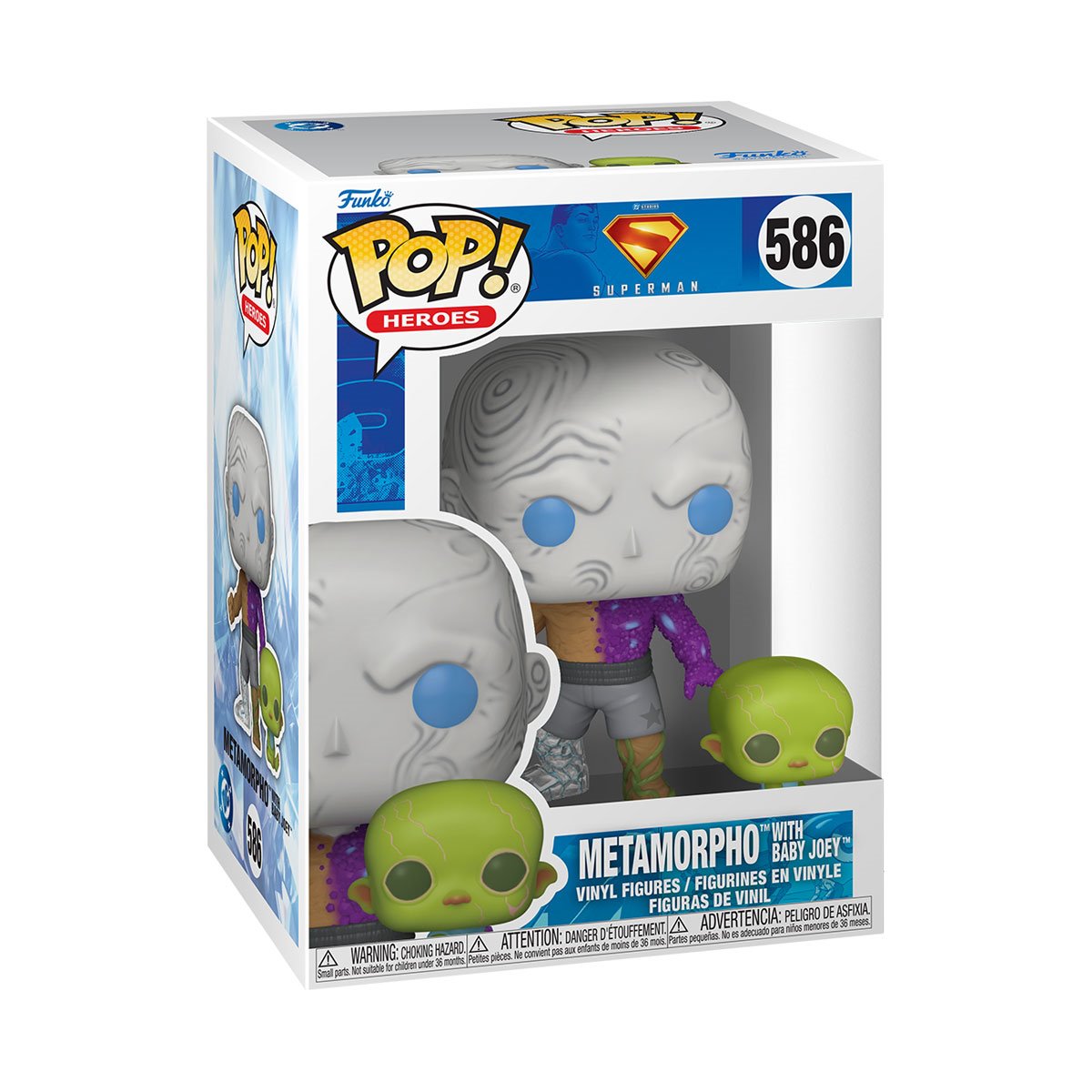 Funko POP! DC Heroes Movies Superman 2025 586 Metamorpho with Baby Joey