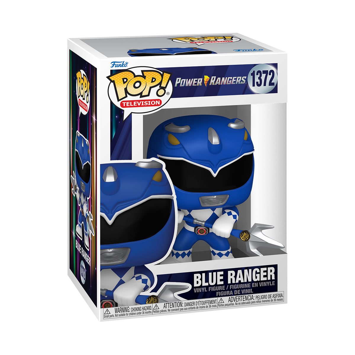 Funko POP! TV Mighty Morphin Power Rangers 1372 Blue Ranger 30th Anniversary