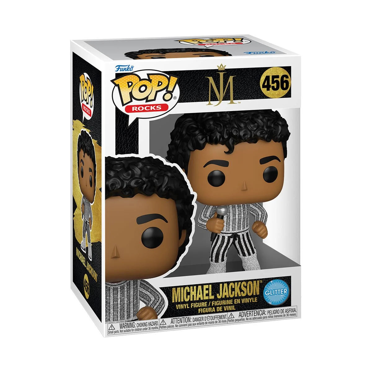 [Pre-Order] Funko POP! Rocks Icons 456 Michael Jackson Rock With You Diamond Glitter