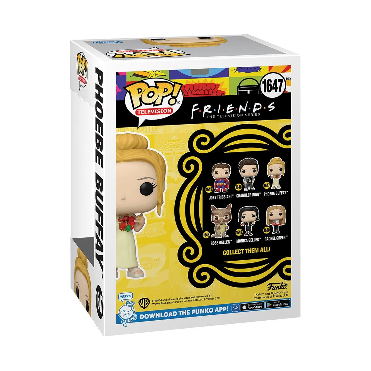 Funko POP! TV Friends 1647 Phoebe Buffay with Christmas Bow