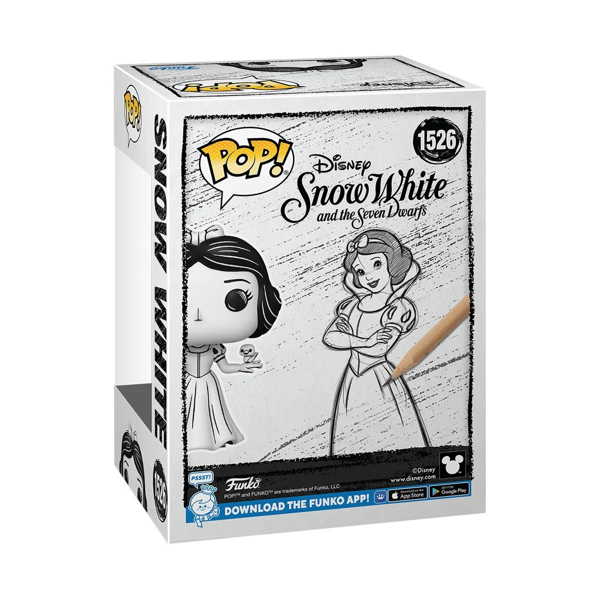 Funko POP! Disney Sketched 1526 Snow White