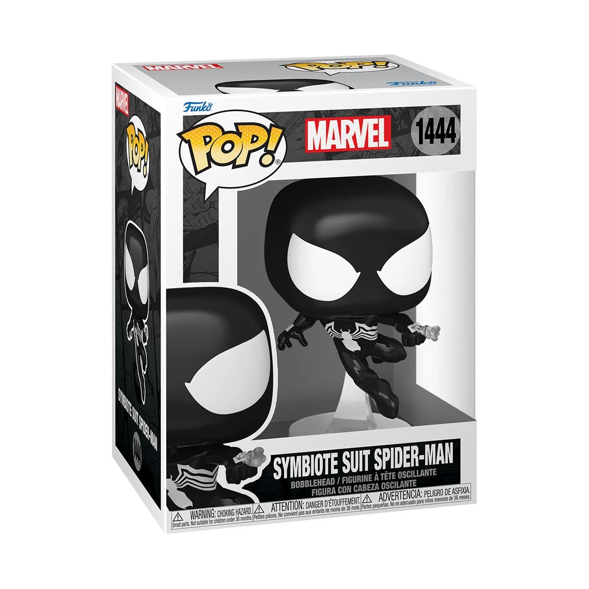 Funko POP! Marvel Comics Spider-Man 1444 Black Symbiote Suit Spider-Man