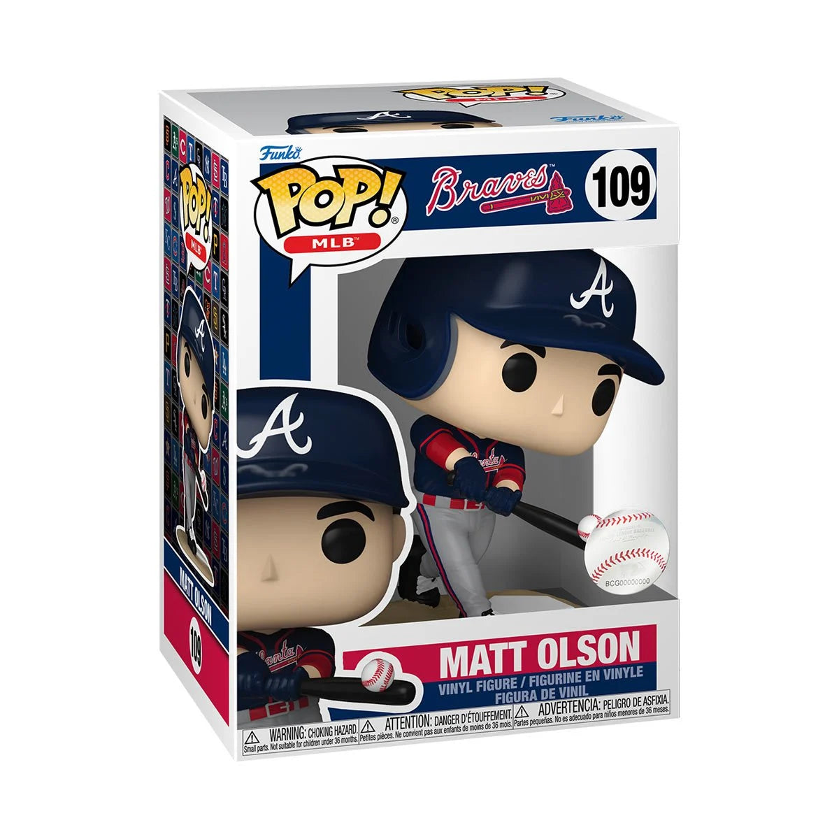 Funko POP! MLB Baseball Atlanta Braves 109 Matt Olsen