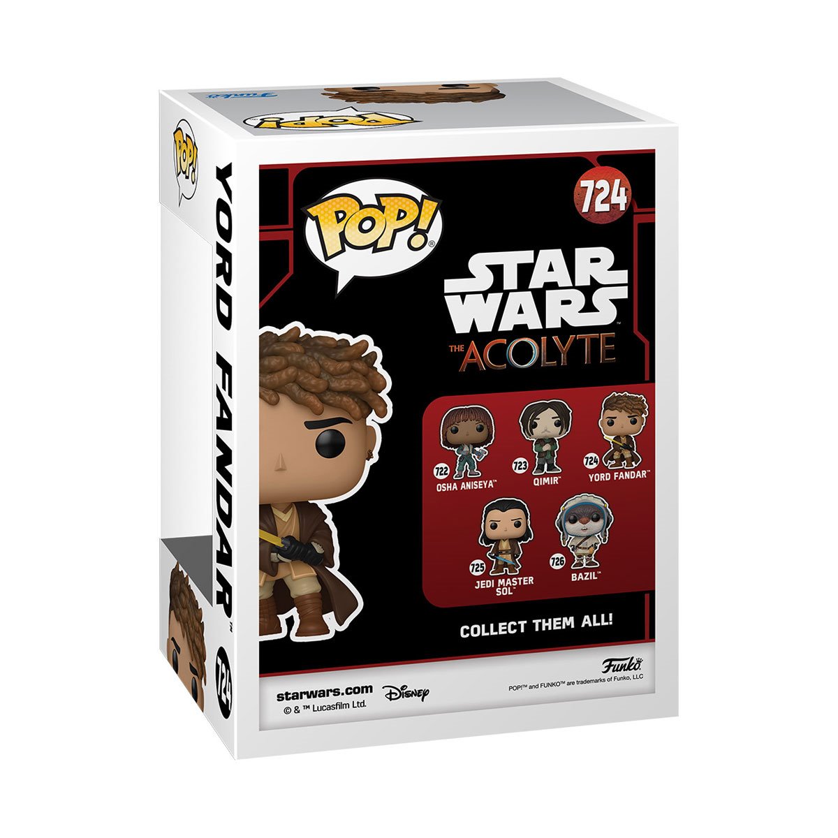 Funko POP! Star Wars The Acolyte 724 Yond Fandar