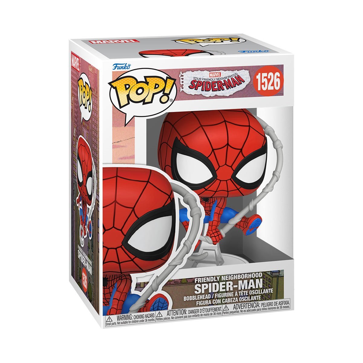 Funko POP! Marvel Studios Friendly Neighborhood Spider-Man 1526 FNSM Final Suit
