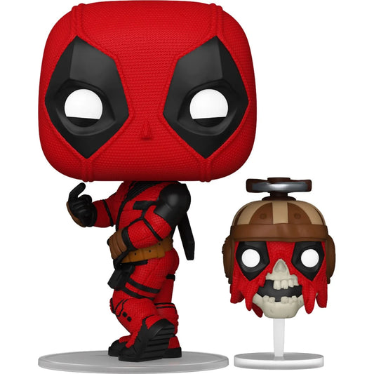 [Pre-Order] Funko POP! Marvel Movies Deadpool & Wolverine 1400 Deadpool with Headpool POP! Buddy