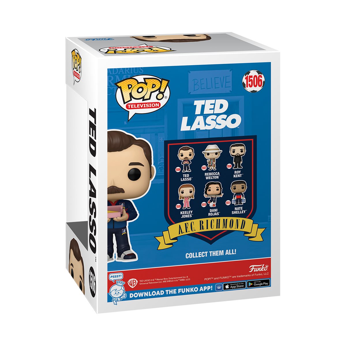 Funko POP! TV Apple+ Ted Lasso 1506 Ted with Biscuits