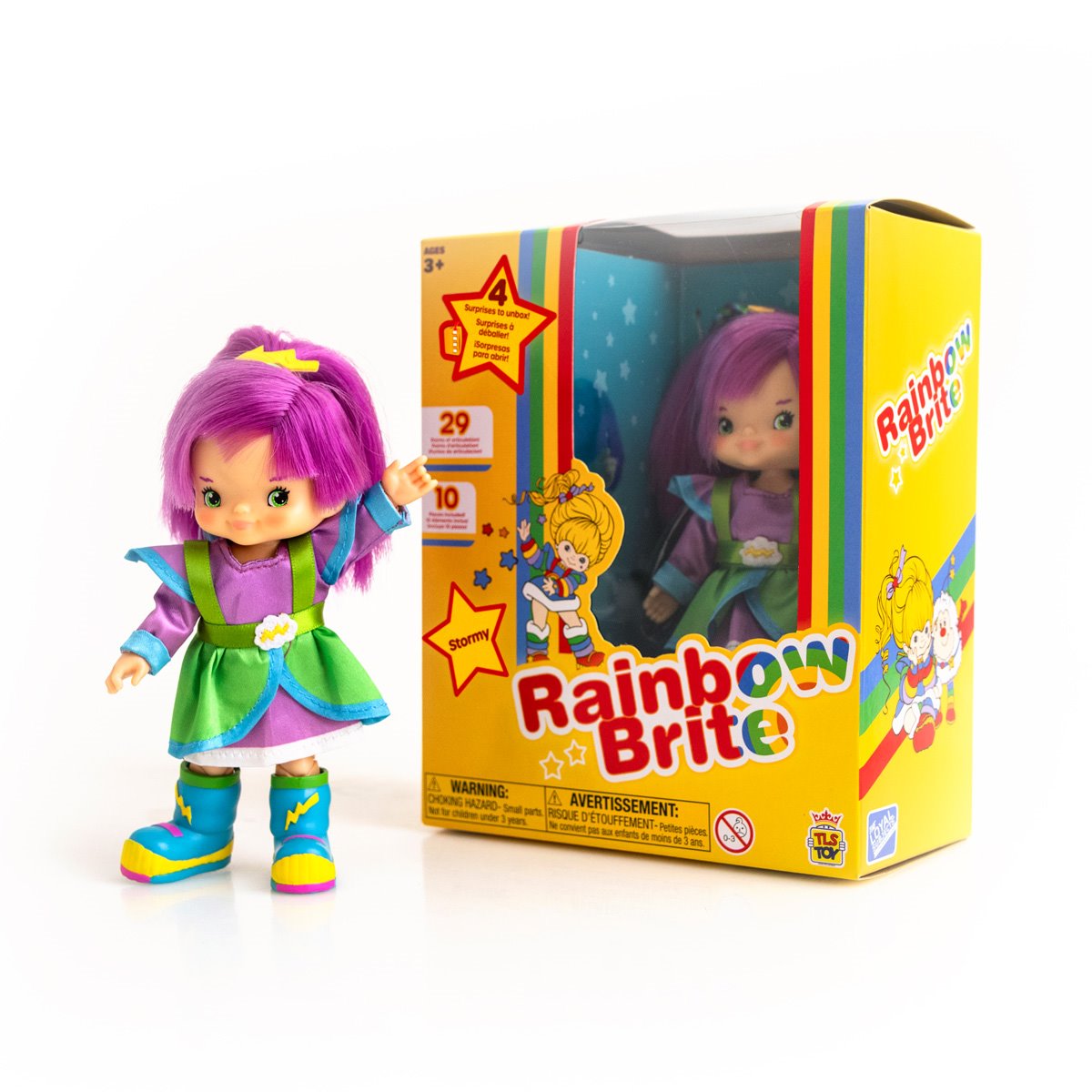 The Loyal Subjects Rainbow Brite 5 1/2-Inch Stormy Fashion Doll