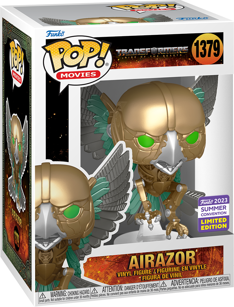 Funko POP! Movies Transformers Rise of The Beasts 1379 Airazor 2023 Summer Convention (Amazon) Exclusive