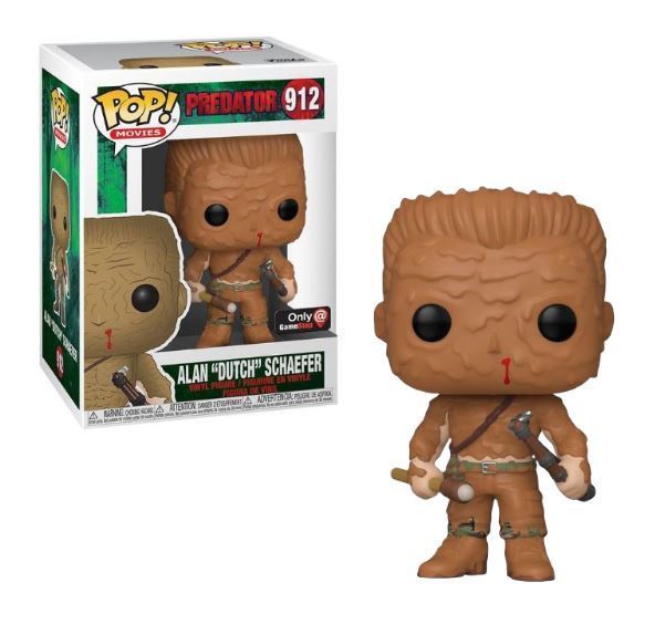 Funko POP! Movies Horror Predator 912 Alan "Dutch" Schafer Gamestop Exclusive