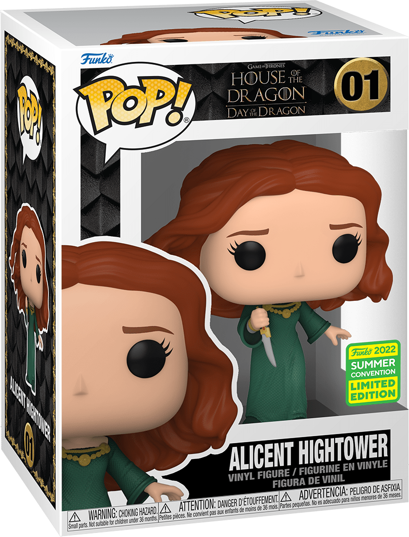 Funko POP! TV Game of Thrones: House of The Dragon 01 Alicent Hightower Summer Convention/Amazon Exclusive