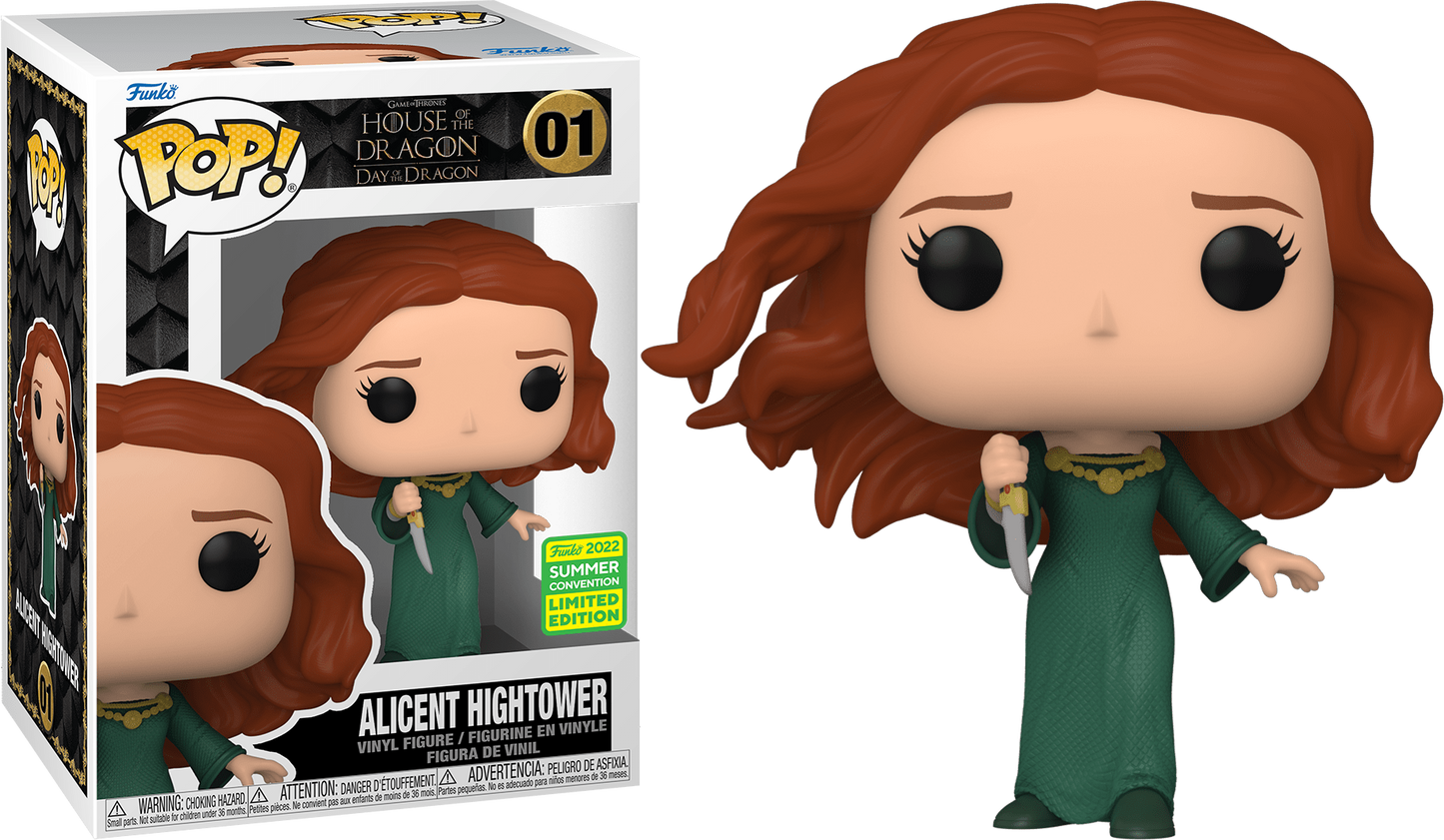Funko POP! TV Game of Thrones: House of The Dragon 01 Alicent Hightower Summer Convention/Amazon Exclusive