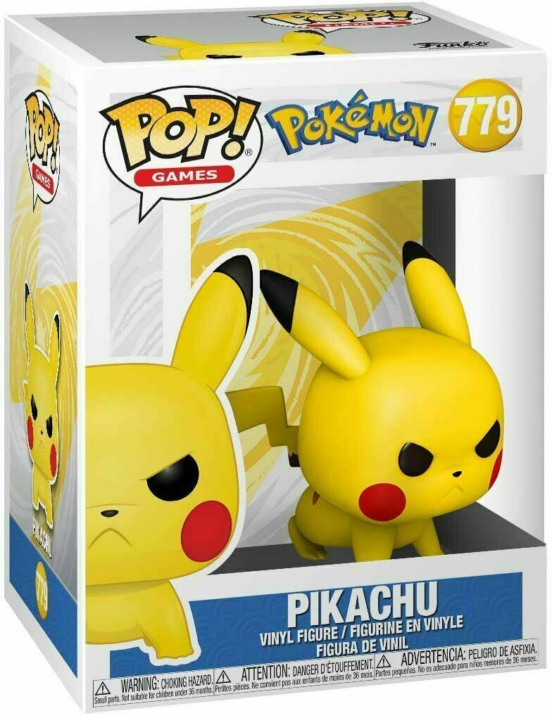 Funko POP! Games Pokémon 779 Pikachu (Attack Stance)
