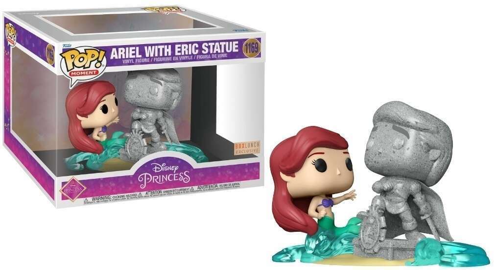 Funko POP! Super Deluxe Disney The Little Mermaid 1169 Ariel with Eric Statue Box Lunch Exclusive