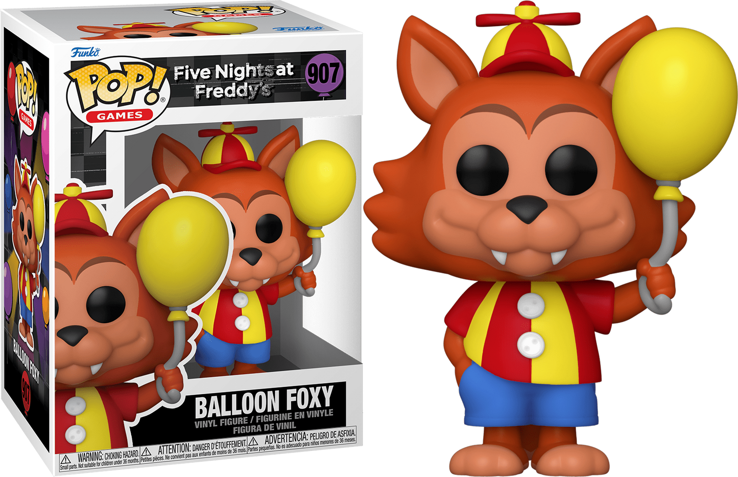 Funko POP! Games Five Nights at Freddy's 907 Balloon Foxy