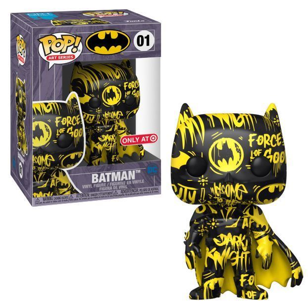 Funko POP! Art Series DC Heroes Batman 01 Batman Target Exclusive with Hard Stack Protector