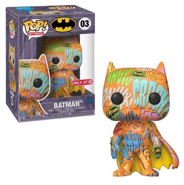 Funko POP! Art Series DC Heroes Batman 03 Batman Target Exclusive with Hard Stack Protector