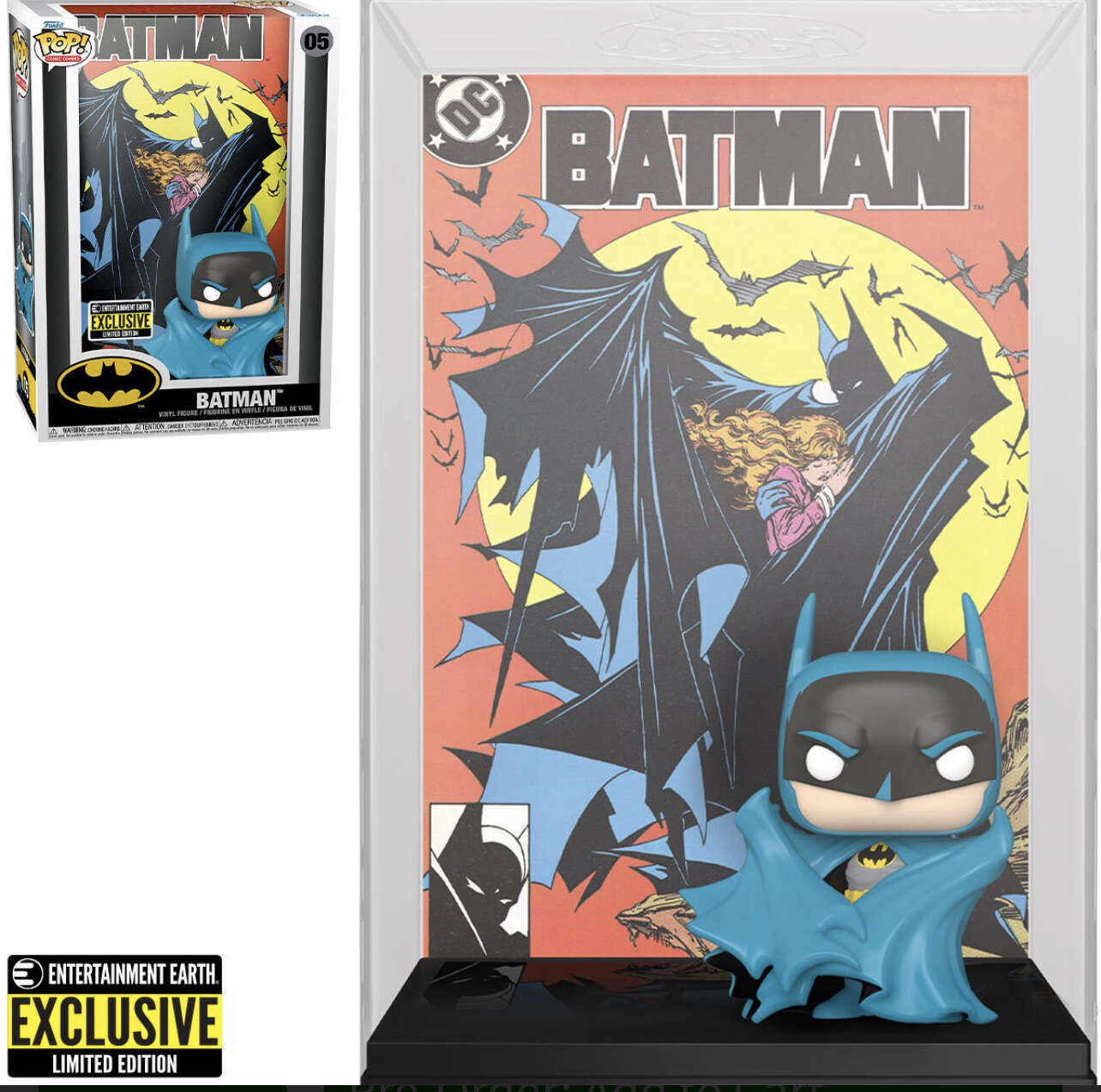 Funko POP! Comic Covers DC Batman 05 Batman (Todd McFarlane Cover) Entertainment Earth Exclusive