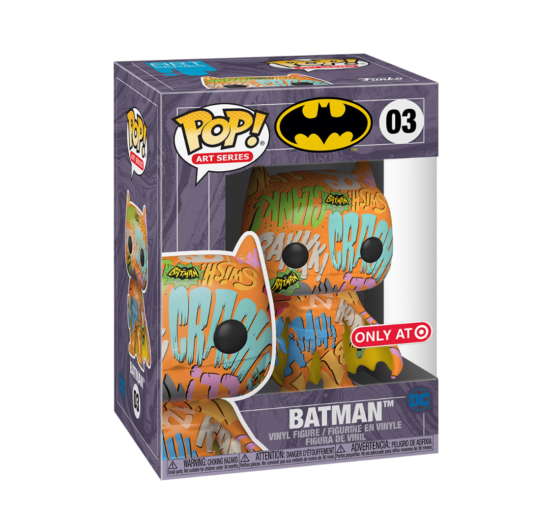 Funko POP! Art Series DC Heroes Batman 03 Batman Target Exclusive with Hard Stack Protector