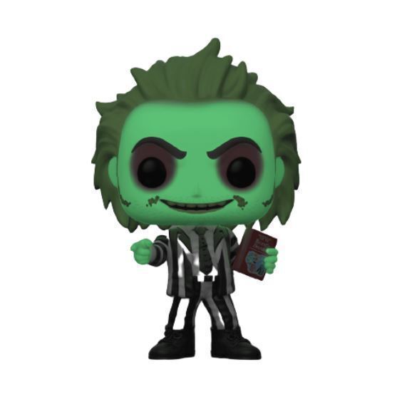 Funko POP! Movies Beetlejuice 1010 Beetlejuice (Handbook) 2020 Fall Convention Exclusive Glow In The Dark GITD