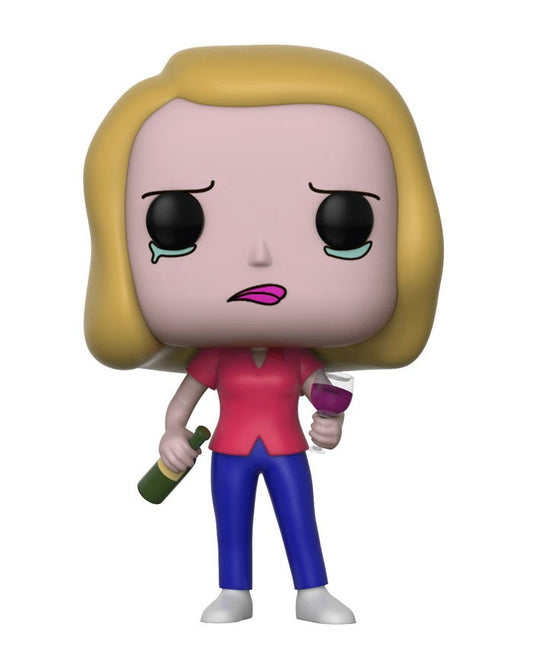 Funko POP! Animation Rick and Morty 301 Beth with Wine Glass