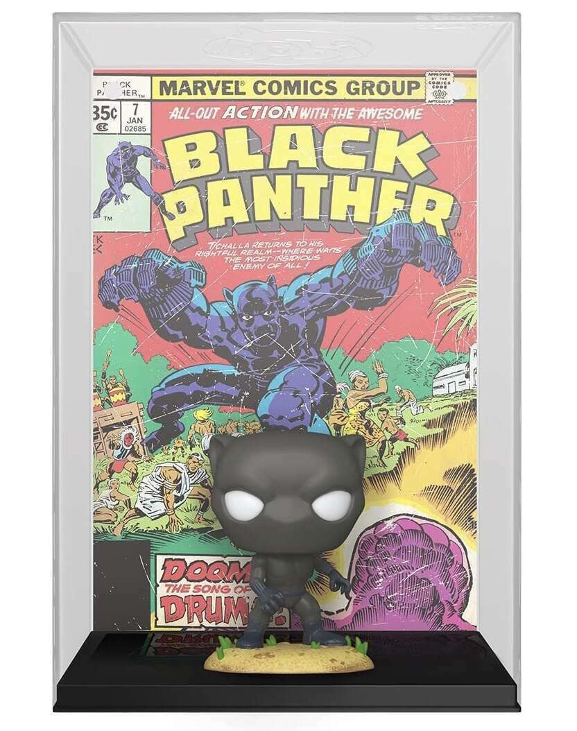 Funko POP! Comic Covers Marvel Black Panther 18 Black Panther (First Appearance)