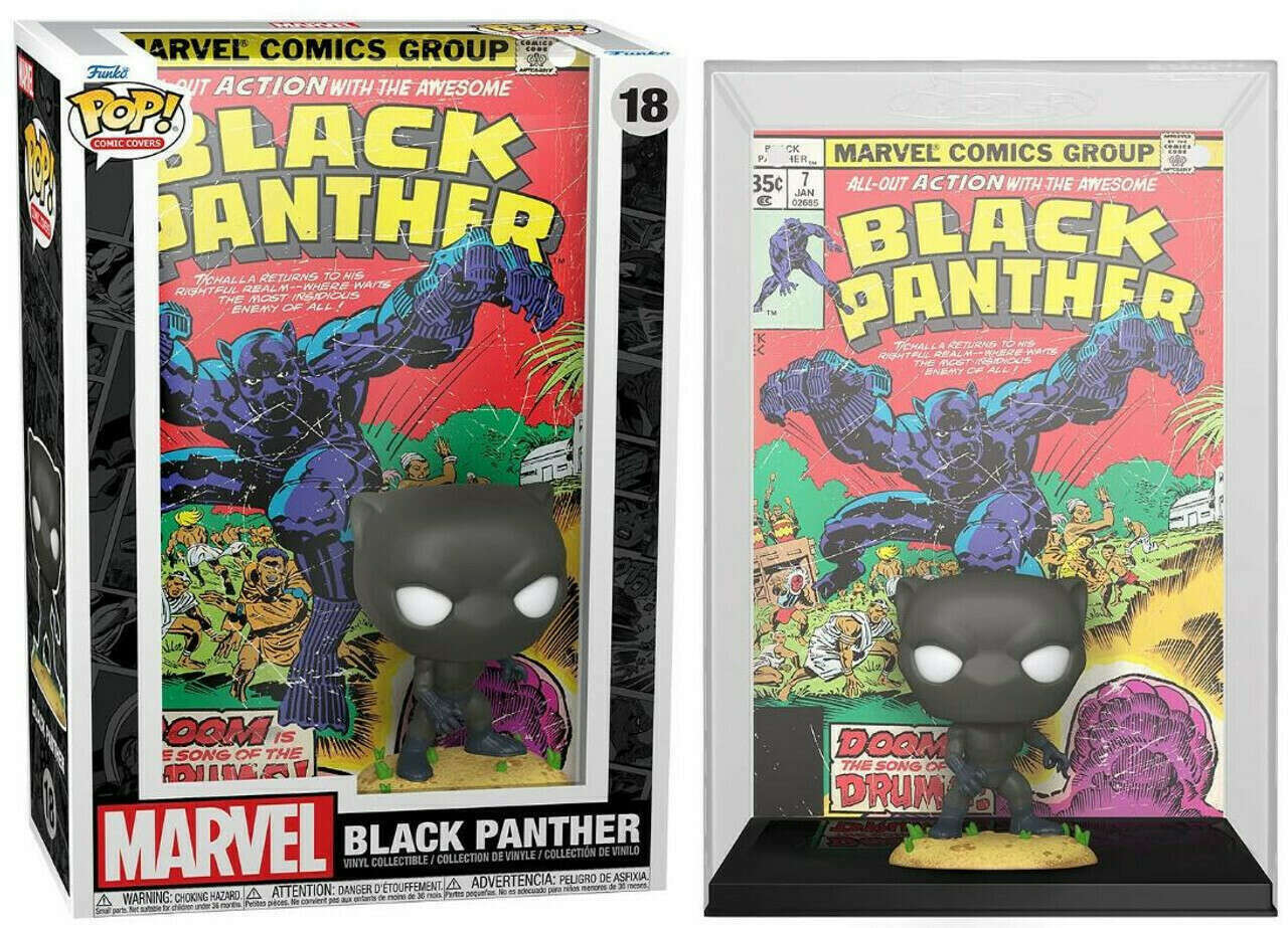 Funko POP! Comic Covers Marvel Black Panther 18 Black Panther (First Appearance)