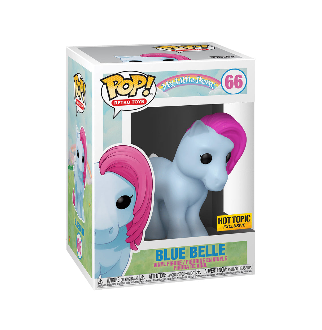 Funko POP! Retro Toys My Little Pony 66 Blue Belle Hot Topic Exclusive