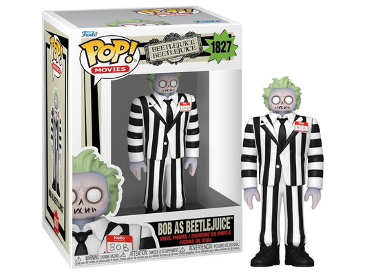 Funko POP! Movies Horror Beetlejuice 2 1827 Bob as Beetlejuice