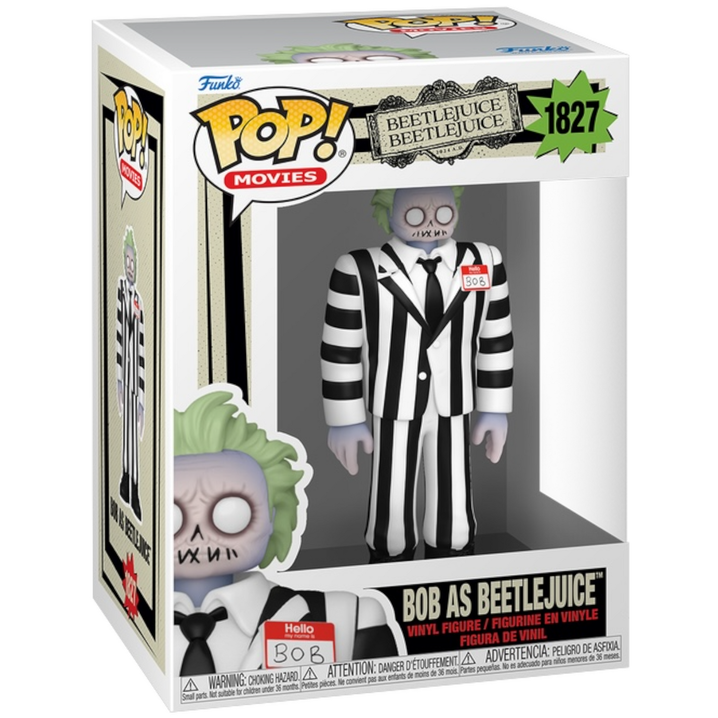 Funko POP! Movies Horror Beetlejuice 2 1827 Bob as Beetlejuice