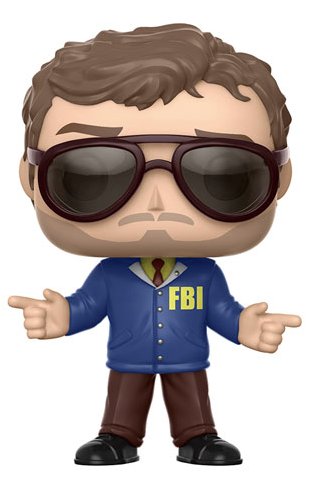 Funko POP! TV Parks and Recreation 503 Andy Dwyer as Bert Macklin Hot Topic Exclusive