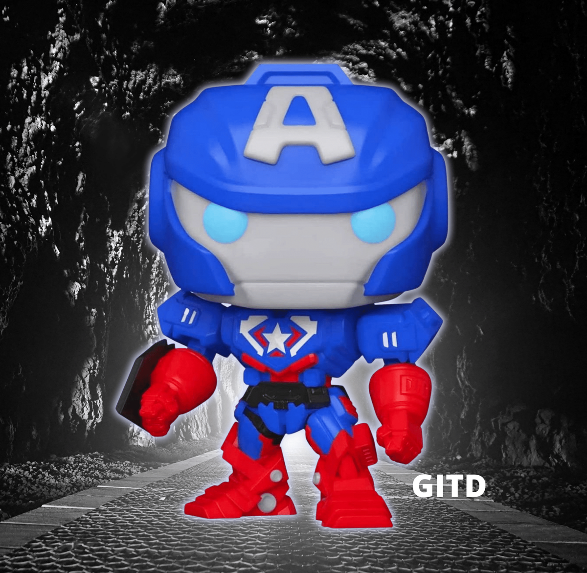 Captain Mech Bundle Funko POP! Marvel Mech Strike Avengers 831 Captain Marvel (Mecha) – Bo ...