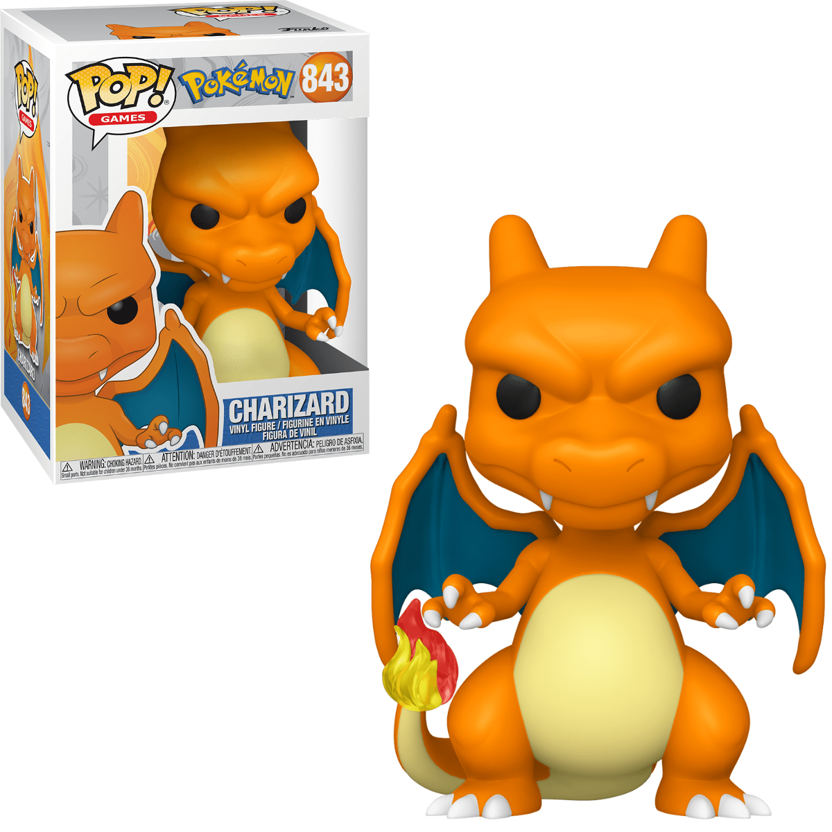 Funko POP! Games Pokémon 843 Charizard