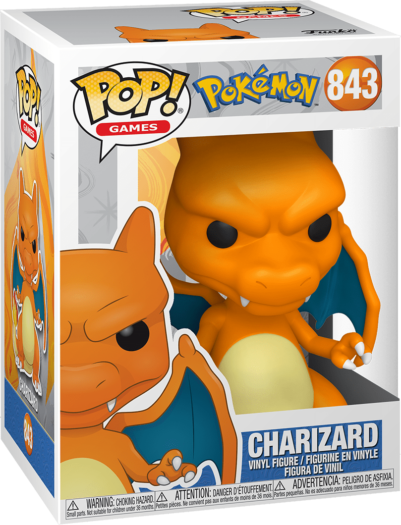 Funko POP! Games Pokémon 843 Charizard