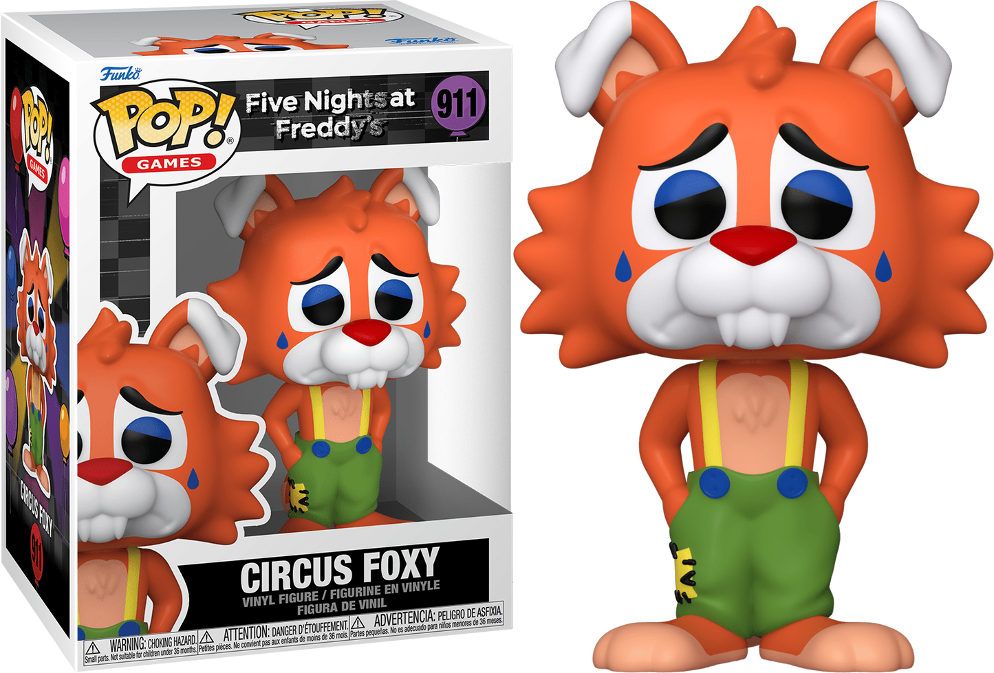 Funko POP! Games Five Nights at Freddy's 911 Circus Foxy