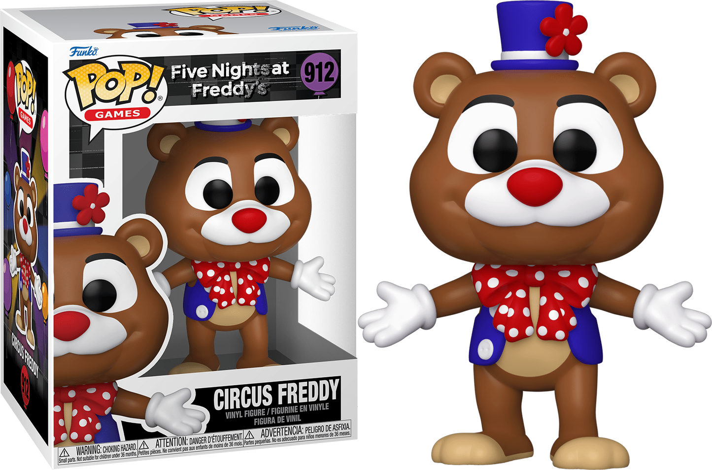 Funko POP! Games Five Nights at Freddy's 912 Circus Freddy