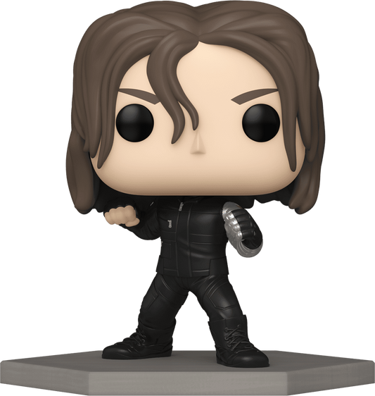 Funko POP! Marvel Movies Captain America Civil War 1148 Bucky Barnes The Winter Soldier Amazon Exclusive