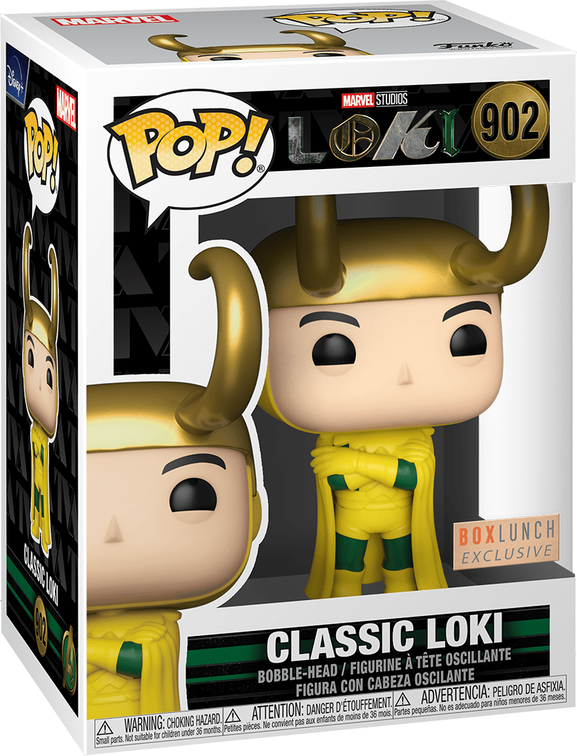 Funko POP! Marvel Studios Loki 902 Classic Loki Box Lunch Exclusive