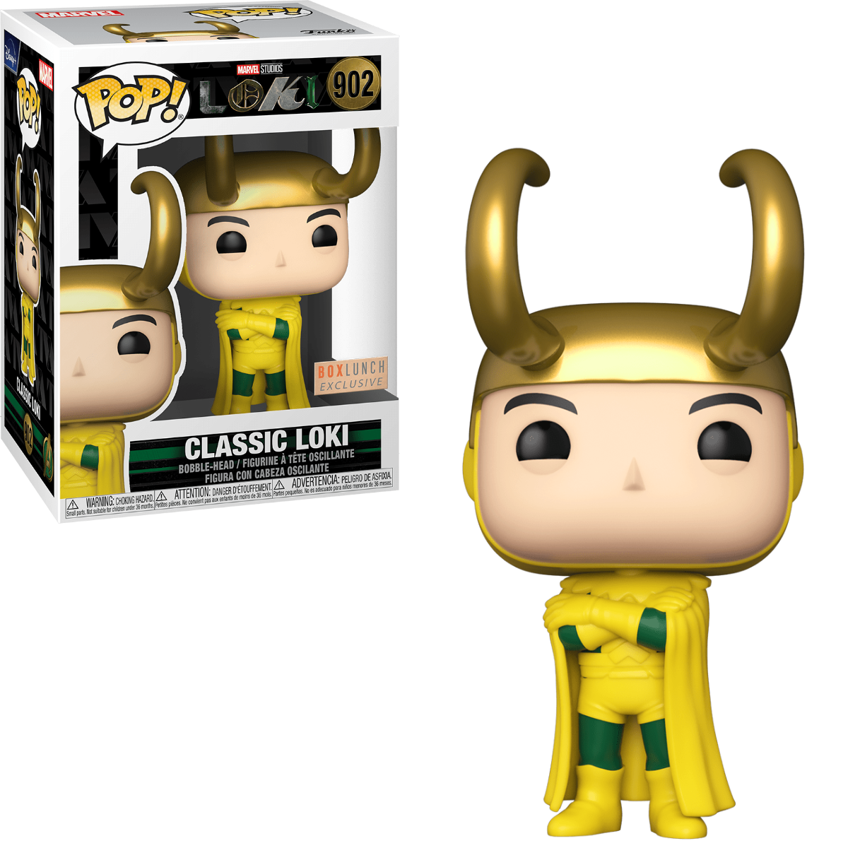 Funko POP! Marvel Studios Loki 902 Classic Loki Box Lunch Exclusive