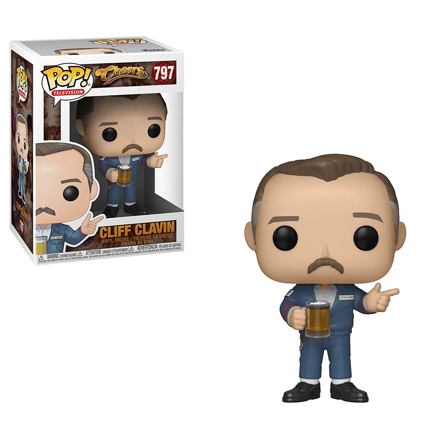 Funko POP! TV Cheers 797 Cliff Clavin