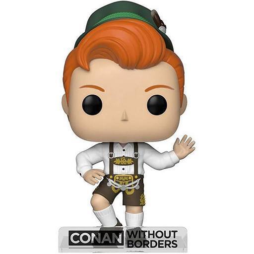 Funko POP! TV Conan without Borders 21 Conan O'Brien (Lederhosen) GameStop Exclusive