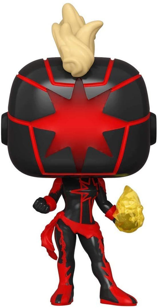 Funko POP! Marvel Comics Captain Marvel 657 Dark Captain Marvel Summer Convention Exclusive