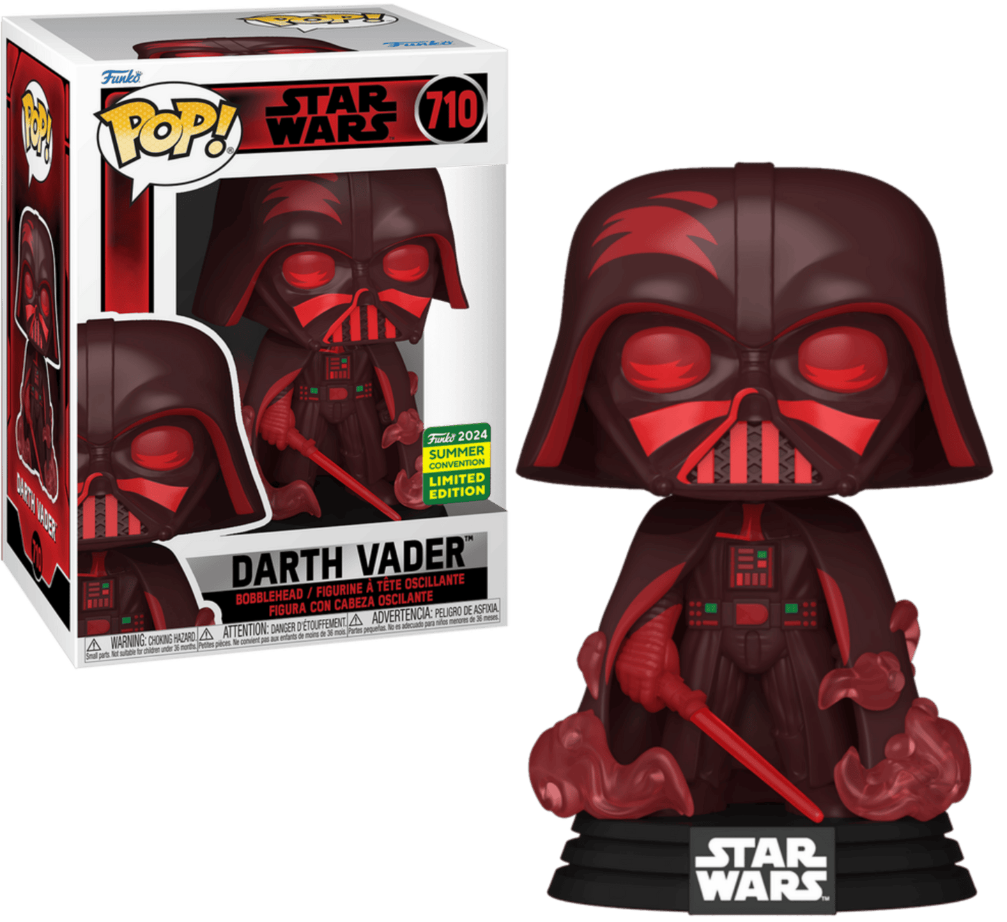 Funko POP! Star Wars 710 Darth Vader (Hallway Rampage) 2024 Summer Convention Exclusive