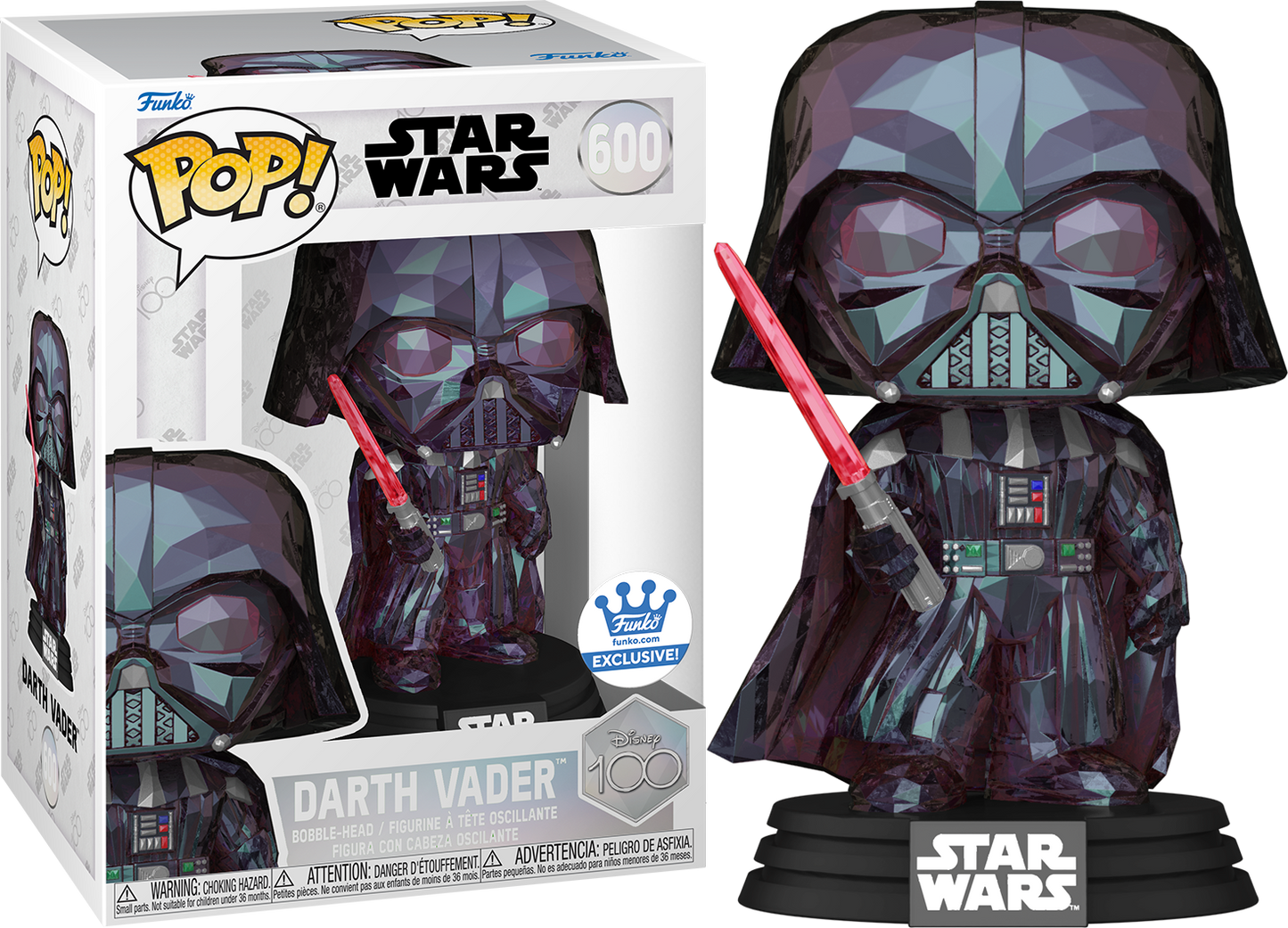 Funko POP! Star Wars 600 Darth Vader (Facet) Funko Shop Exclusive